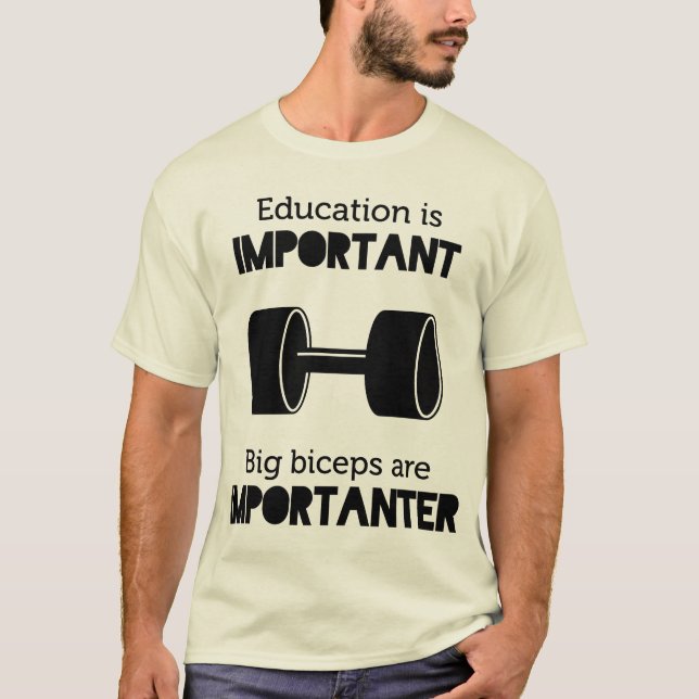 Camiseta Levantamento engraçado (Frente)