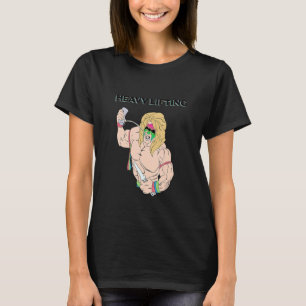 Camiseta Levantamento Pesado Lutador Halterofilismo Muscula