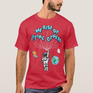 Camiseta Levantamo-nos levantando outros aspectos positivos