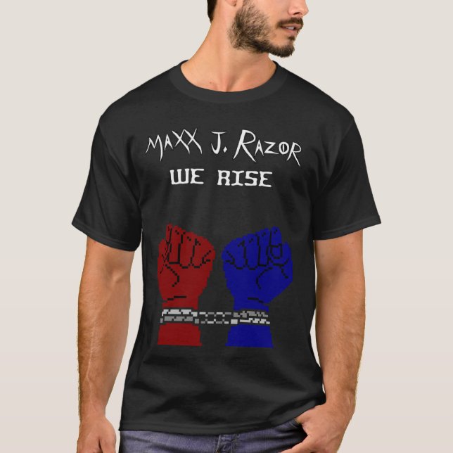 Camiseta Levantamos Maxx J. Razor (Frente)