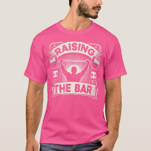 Camiseta Levantando O Bar Barbell Bodybuilding