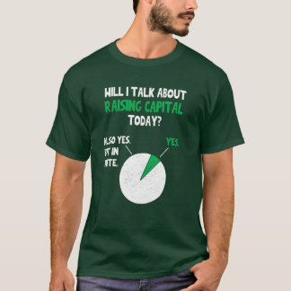 Camiseta Levantar capital Sartups captação de recursos Cita