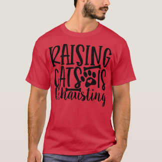 Camiseta Levantar Gatos Está Esgotando Gato Gato Gato Gato 