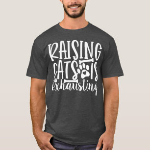 Camiseta Levantar Gatos Está Esgotando Gato Gato Gato Gato