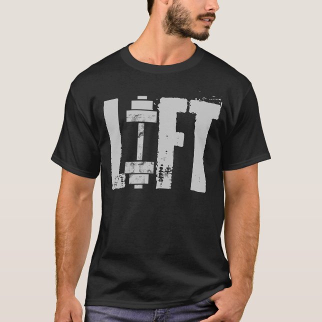 CAMISETA LEVANTAR GINÁSIO E TREINO (Frente)