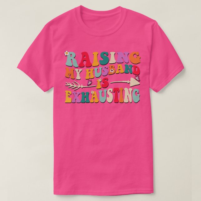 Camiseta Levantar O Meu Hus Está Escaindo Engraçado 2 (Frente do Design)