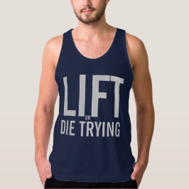 Camiseta LEVANTAR OU MORRER TENTANDO GYM e Malhação