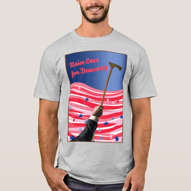Camiseta Levante a democracia da cana (Frente)