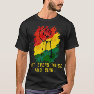 Camiseta Levante cada voz e movimento Sing