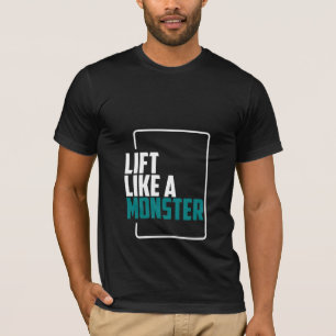Camiseta Levante Como Um Monstro - Camisa-Giro