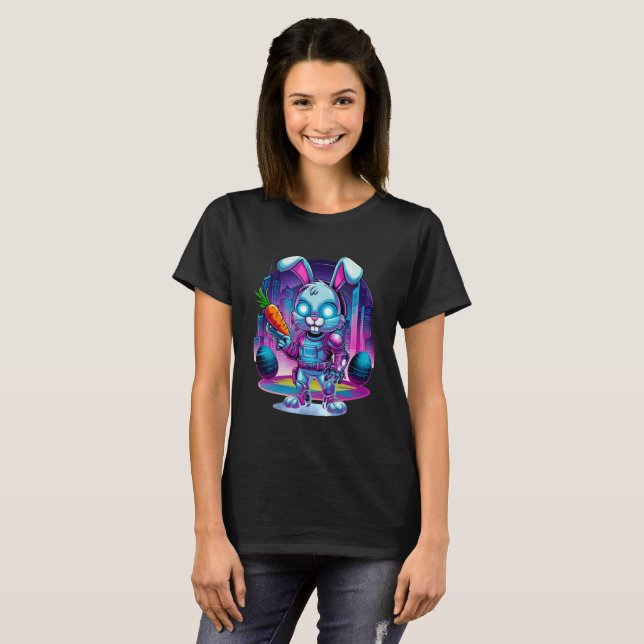 Camiseta Levante de Bunny Cyber (Frente Completa)