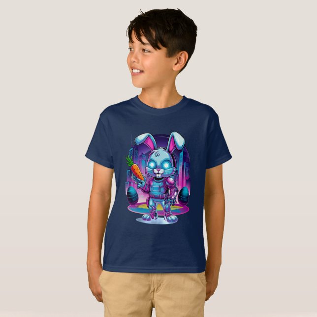 Camiseta Levante de Bunny Cyber (Frente Completa)