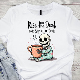 Camiseta Levante dos Mortos, Um Golinho de Cada Vez Esquele