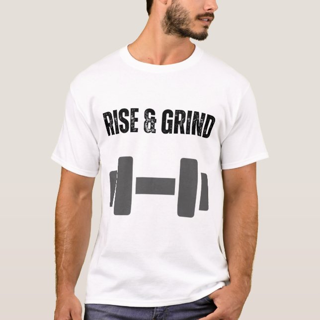 Camiseta Levante e Trabalhe (Frente)