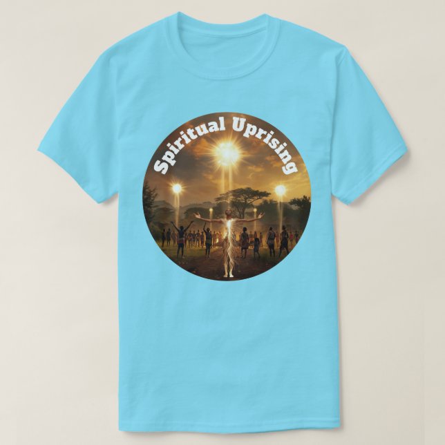 Camiseta Levante Espiritual (Frente do Design)