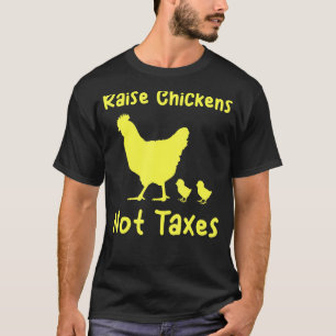 Camiseta Levante Frangos Não Impostos Homestead Libertário