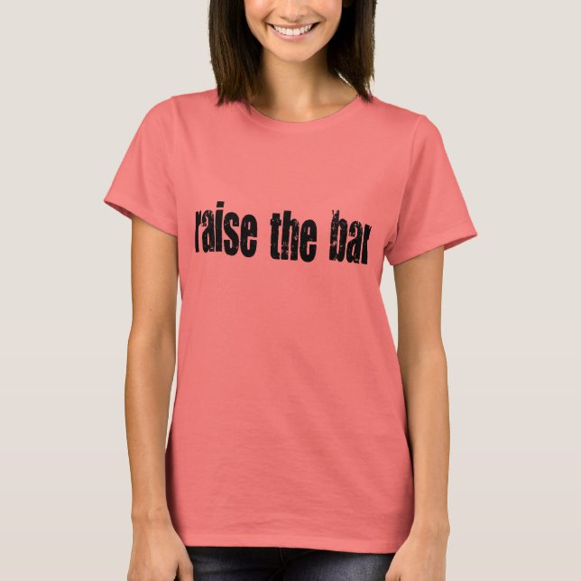 Camiseta Levante o bar - preto (Frente)