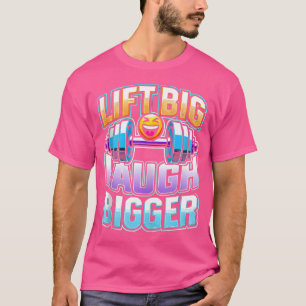 Camiseta Levante o Big Lough Maior Barbell Bodybuilding