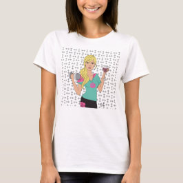 Camiseta Levante o vinho mais tarde