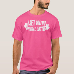 Camiseta Levante O Vinho Mais Tarde Engraçada, Fazendo Barb