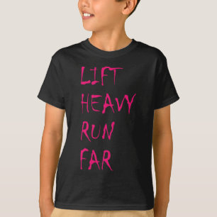 Camiseta Levante Pesado Corra Longe Híbrido Esporte Fitness