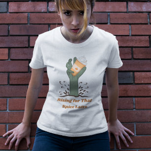 Camiseta Levante por aquele Latte de Especiarias