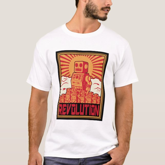 Camiseta Levante Robô (Frente)