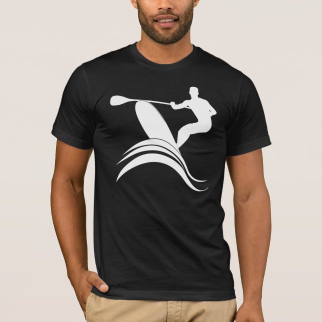 Camiseta Levante-se a pá Rippin (escuro) (Frente)