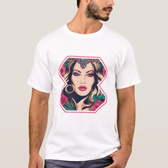Camiseta Levante-se acima, acenda-se (Frente)