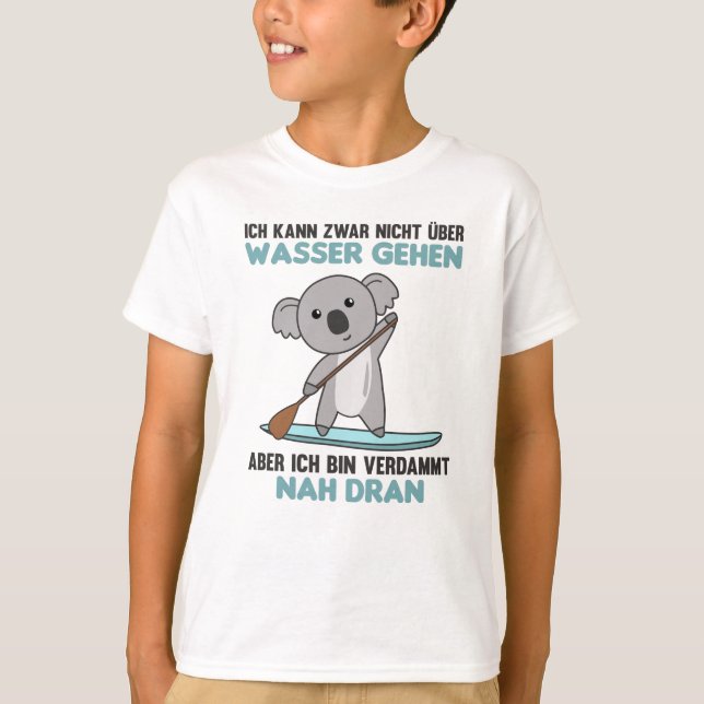 Camiseta Levante-Se E Junte Koala Engraçado (Frente)