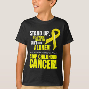 Camiseta Levante-Se E Lute Contra A Consciência Do Cancer I