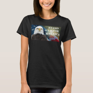Camiseta LEVANTE-SE PARA A AMÉRICA #VoteBlue T-Shirt