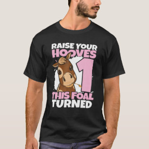 Camiseta Levante Suas Cascas - Cavalo de primeiro aniversar