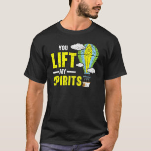 Camiseta Levantem As Minhas Espíritos A Ar Quente
