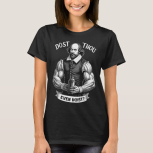 Camiseta Levas Mesmo Halterofilismo Shakespeare Ginásio