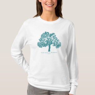 Camiseta Leve branca longa da Península