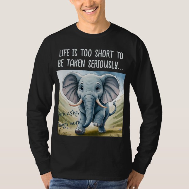 Camiseta Leve Com Esta Pequena Cara! (Frente)