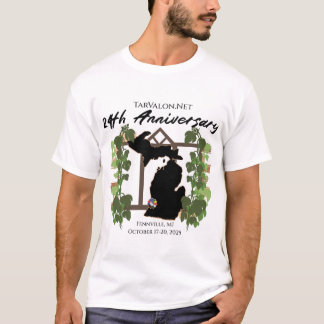 Camiseta Leve da Festa de Aniversário de 24 anos d