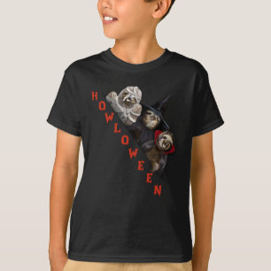 Camiseta Leve Feliz Halloween Shirt Sloth Graphic