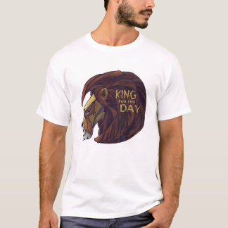 Camiseta Leve Masculina Rei por um Dia