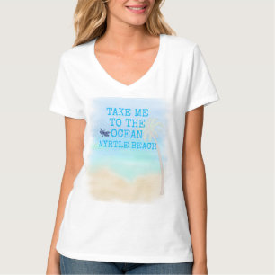 Camiseta LEVE-ME À Camiseta-T OCEANA MYRTLE BEACH