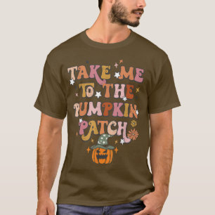 Camiseta Leve-Me À Fazenda De Abóbora Da Casa Olá Queda