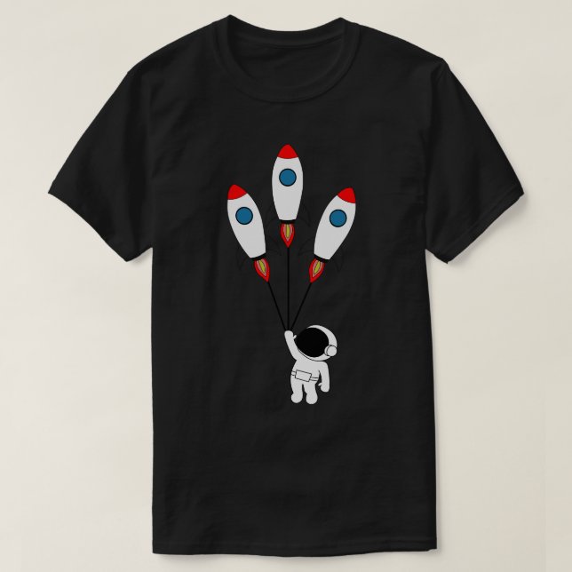 Camiseta leve-me à lua (Frente do Design)