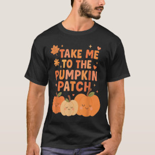Camiseta Leve-Me Ao Abóbora De Abóbora.