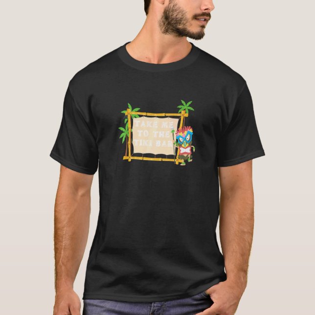 Camiseta Leve-Me Ao Bar Tiki Mad Tiki (Frente)