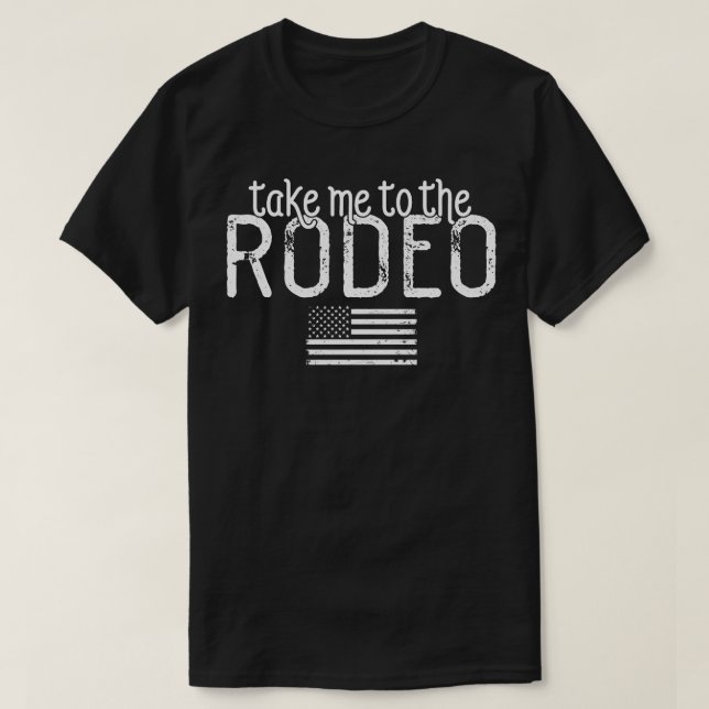 Camiseta Leve-me ao rodeio 1 (Frente do Design)