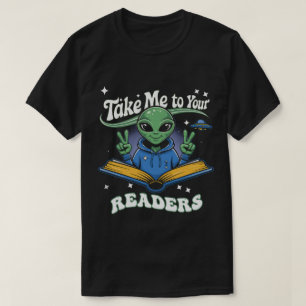 Camiseta Leve-Me Aos Seus Leitores Na América Leia Mais