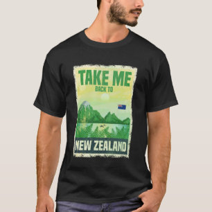 Camiseta Leve-me de Volta à Cena da Samambaia da Montanha d