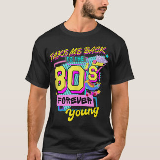 Camiseta Leve-Me De Volta À Figurinha Do Halloween Dos Anos