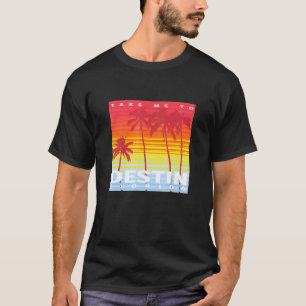 Camiseta Leve-Me Para Destruir Souvenir De Férias Na Flórid